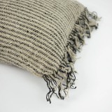 EAST STRIPED CUSHION COVER LINEN 70     - CUSHIONS